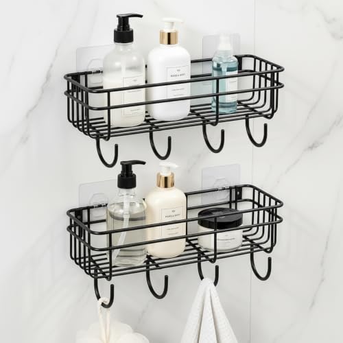 No-Drill Rustproof Bathroom Corner Shelves