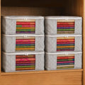 Homestrap Printed Saree Storage Organizers