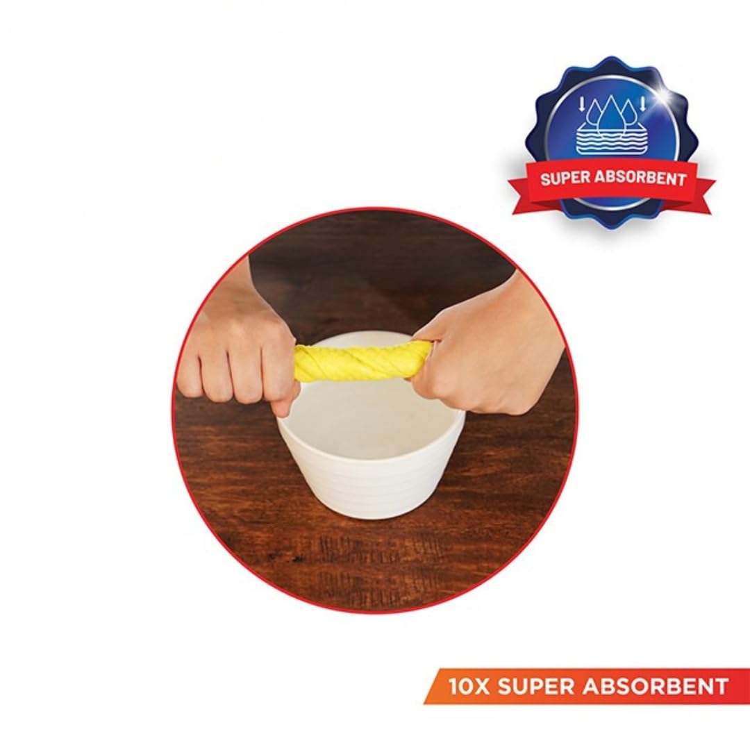 Biodegradable Cellulose Kitchen Sponge Pack