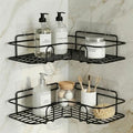 No-Drill Rustproof Bathroom Corner Shelves