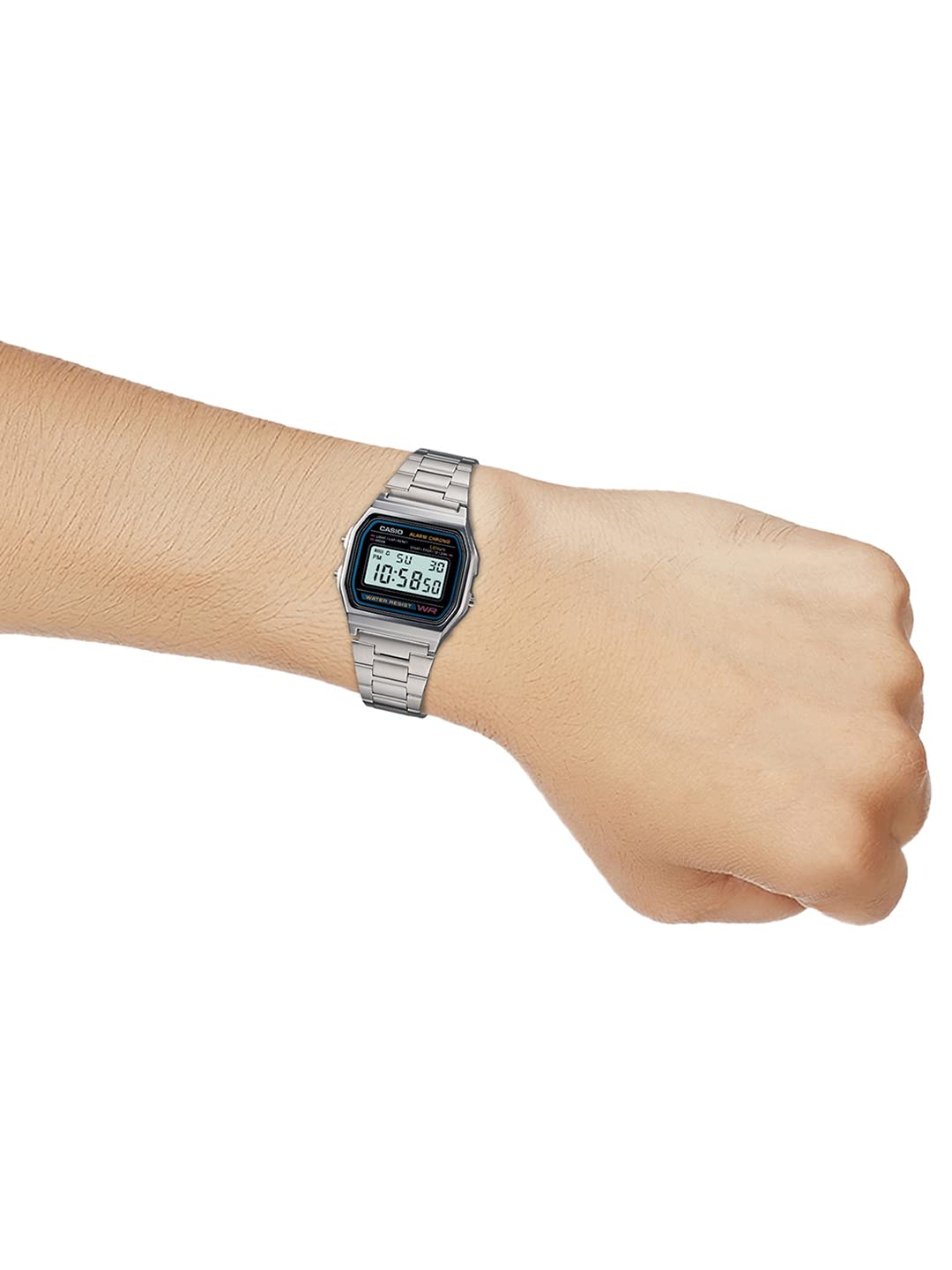 Casio Vintage Digital Silver Watch