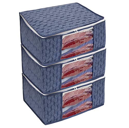 Homestrap Printed Saree Storage Organizers