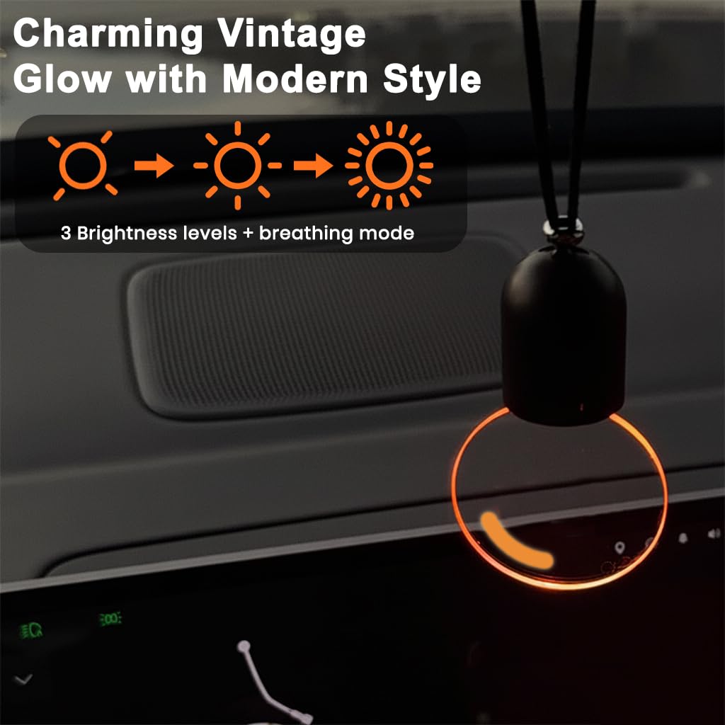 Retro LED Car Pendant Light