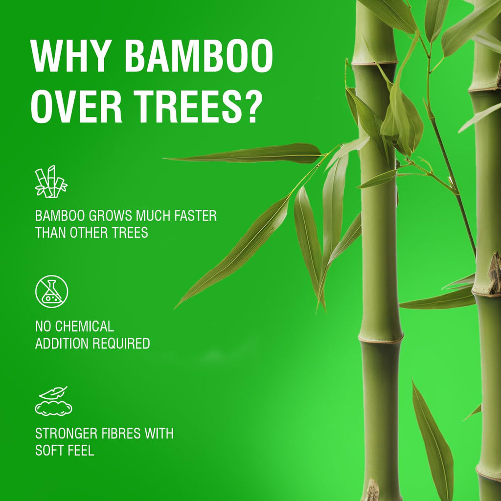 Reusable Bamboo Kitchen Towel Sheets