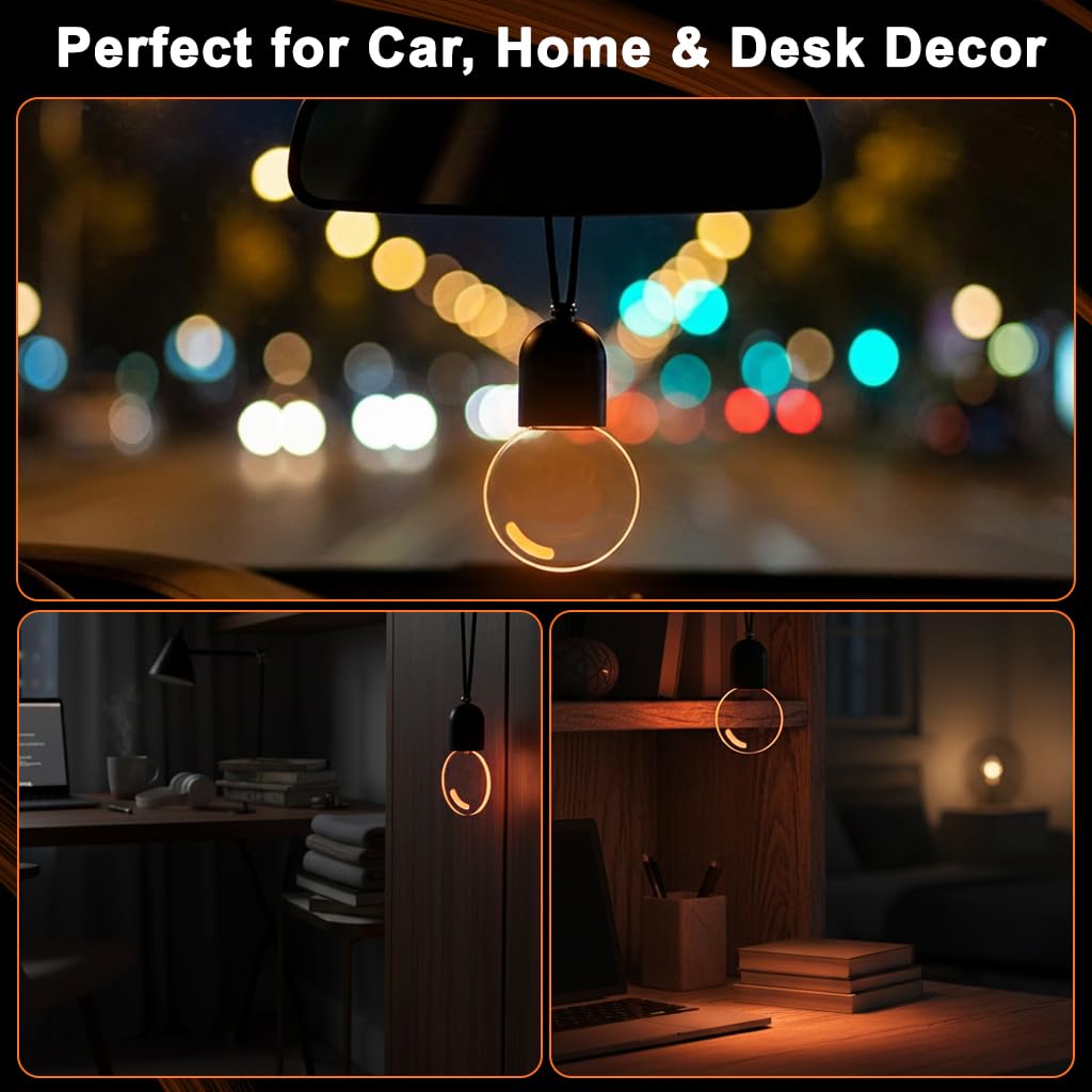 Retro LED Car Pendant Light