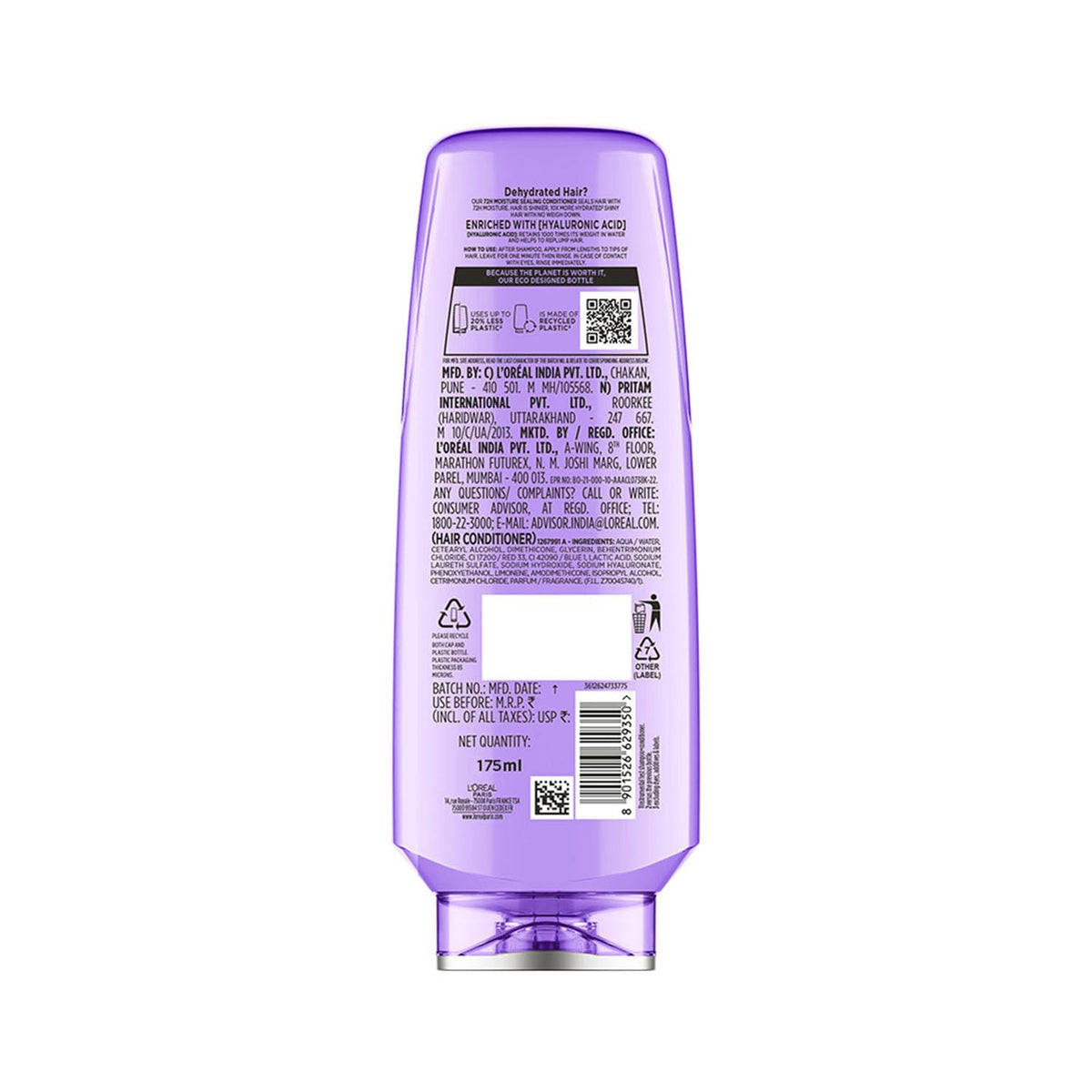 L'Oreal Hyaluronic Hydrating Hair Conditioner