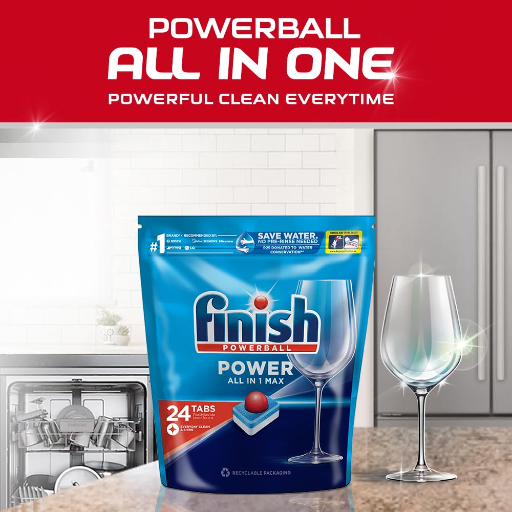 Finish Powerball All-in-1 Dishwasher Tablets