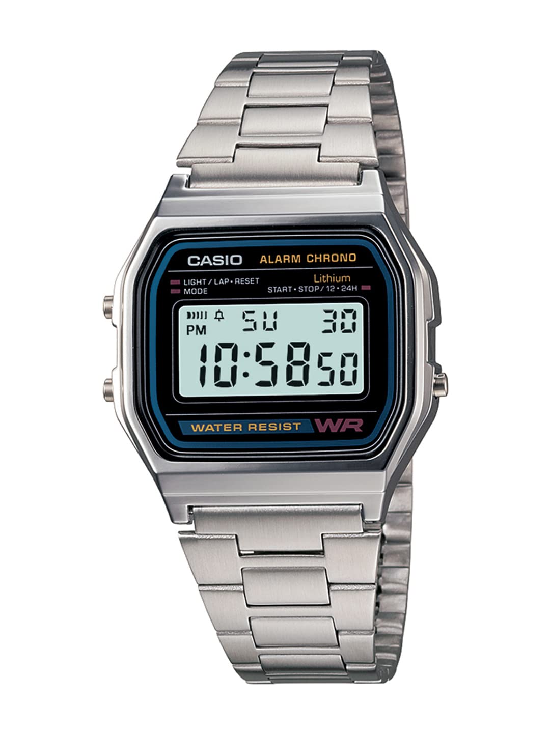 Casio Vintage Digital Silver Watch