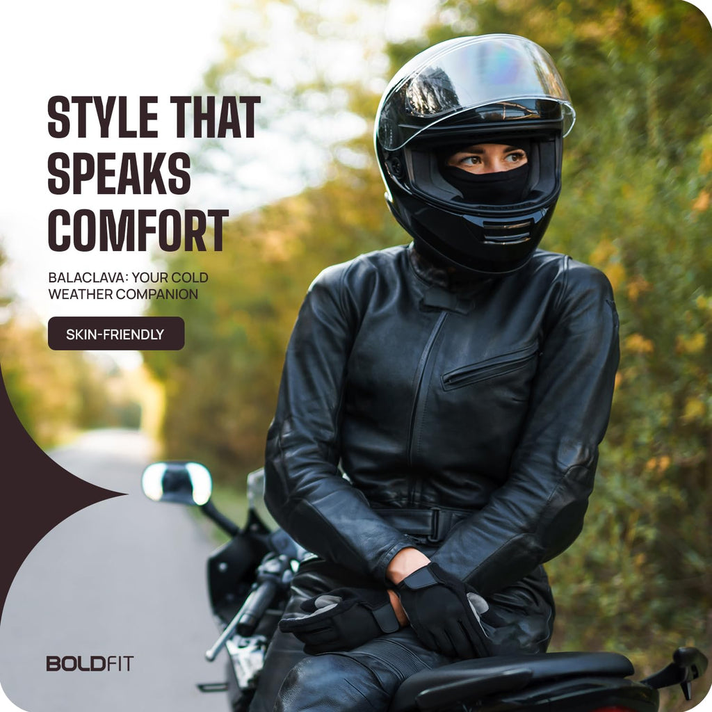 Boldfit Breathable Biker Balaclava Mask