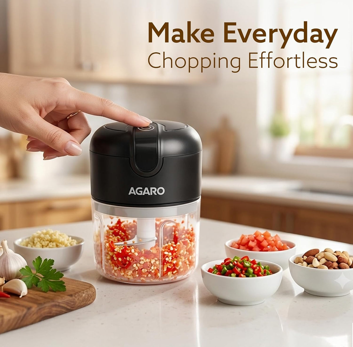 AGARO Electric Mini Food Chopper