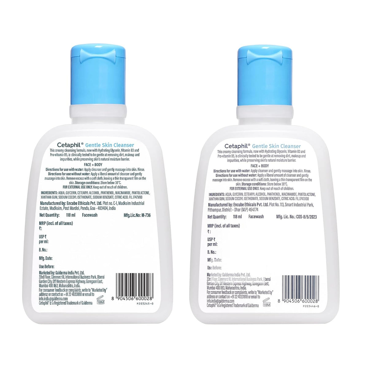 Cetaphil Gentle Hydrating Face Cleanser
