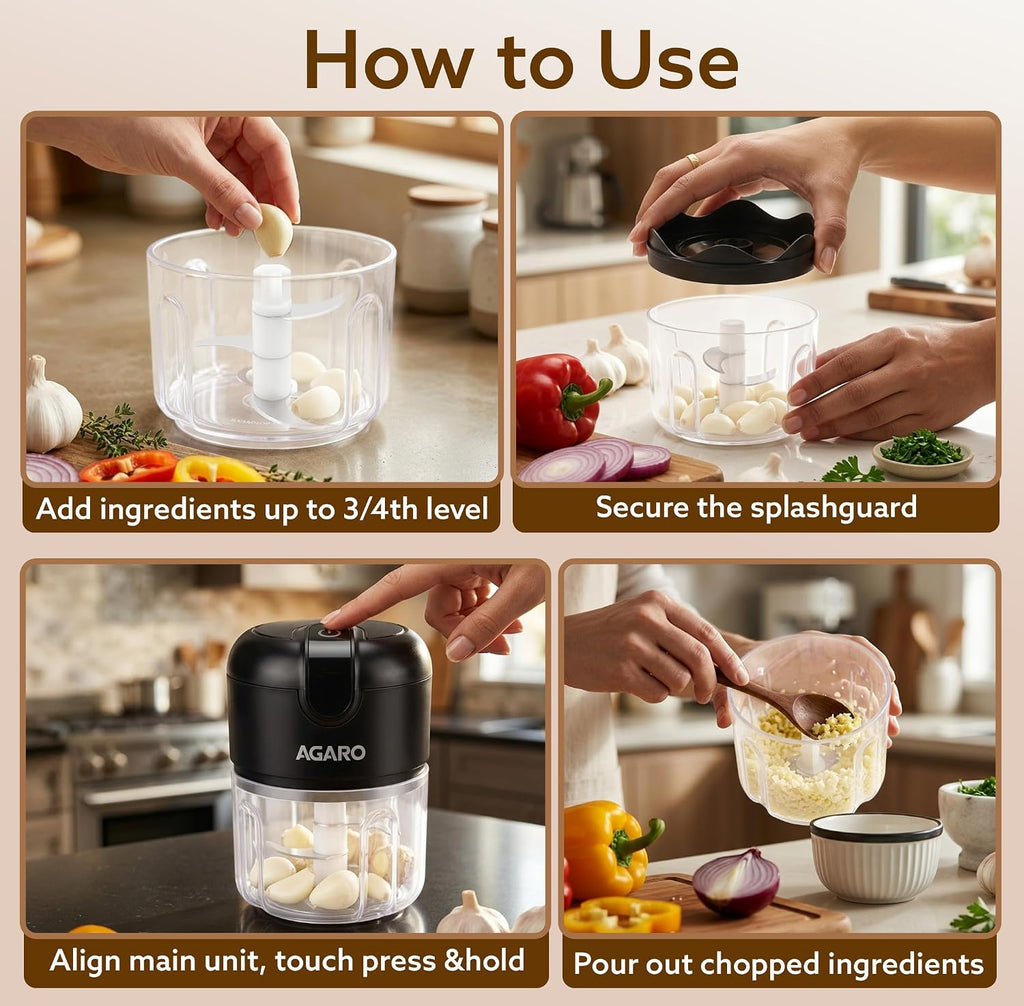 AGARO Electric Mini Food Chopper